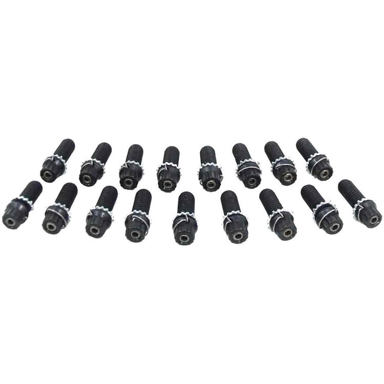 Vibe Lock Black Oxide Metric Locking Header Bolt Kit
