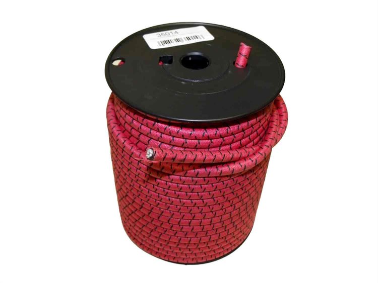 7MM CLOTH WIRE RED WITH B