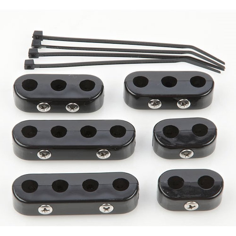 Clamp-Style Wire Separators (2) 4-Wire, (2) 3-Wire, (2) 2-Wire