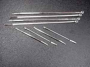 4" Chrome-Plated Ties 25/pkg