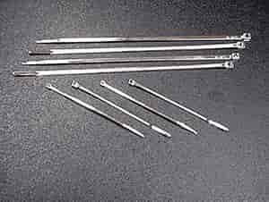 8" Chrome-Plated Ties 10/pkg