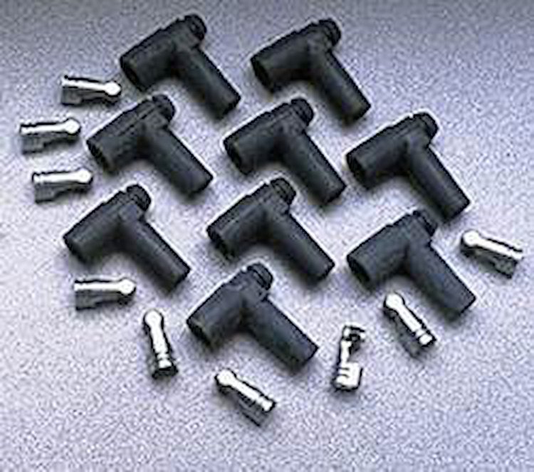 Distributor Boot/Terminal Kit HEI, 90 Degree (with hold-down)