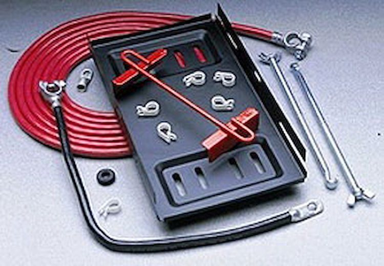 Battery Relocator Kit Single Trunk Mount