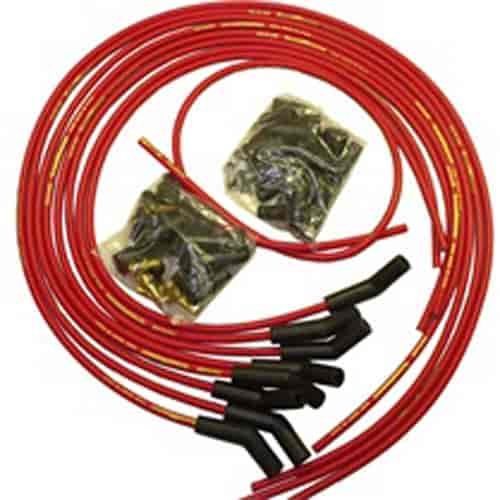 Street Thunder Ignition Wire Set Universal 8 cyl. 135 Deg. Red