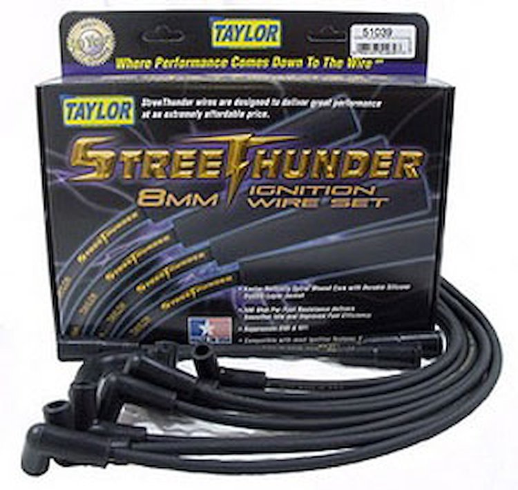 Street Thunder 8mm Spark Plug Wires 1996-1997 Chevy Camaro/Pontiac Firebird 5.7L