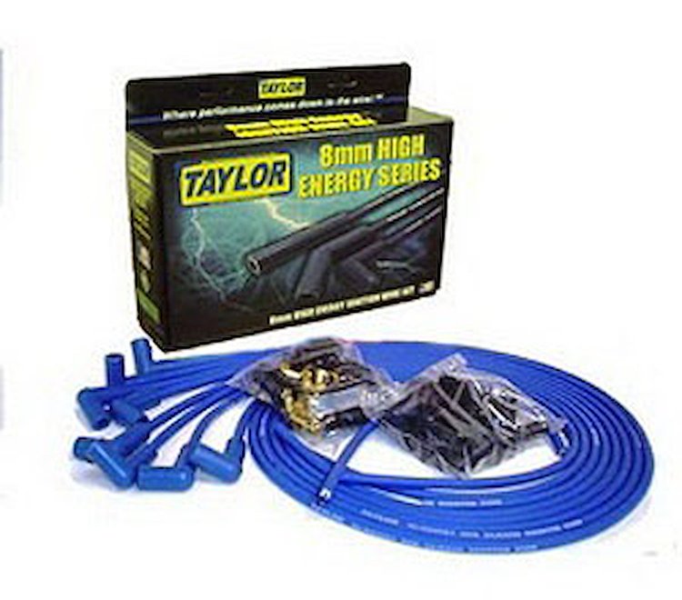 High Energy 8mm Spark Plug Wires Universal Fit, 8-Cylinder