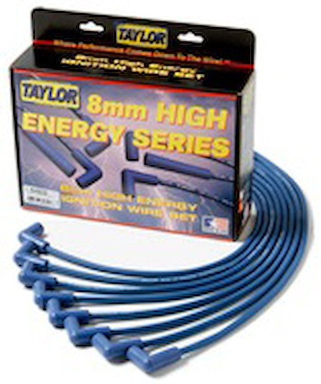 High Energy 8mm Spark Plug Wire Set 2007-2010 Jeep JK Wrangler 3.8L