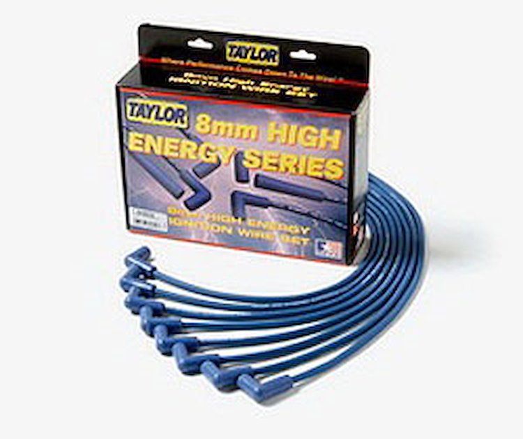 High Energy 8mm Spark Plug Wire Set 1977-1996 Ford E/F Series 4.9L 300 L6