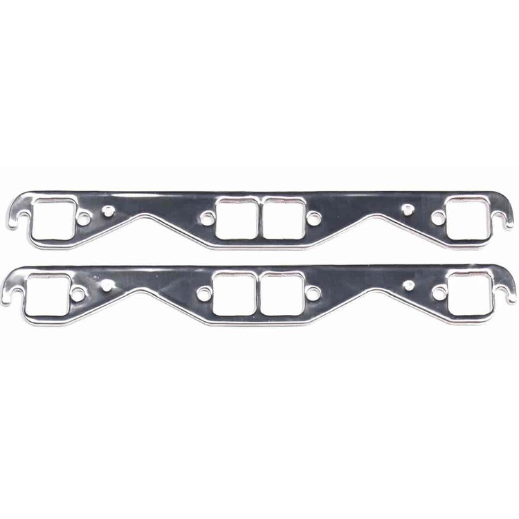 Seal-4-Good Square Port Header Gasket Set Small Block Chevy V8 265-400
