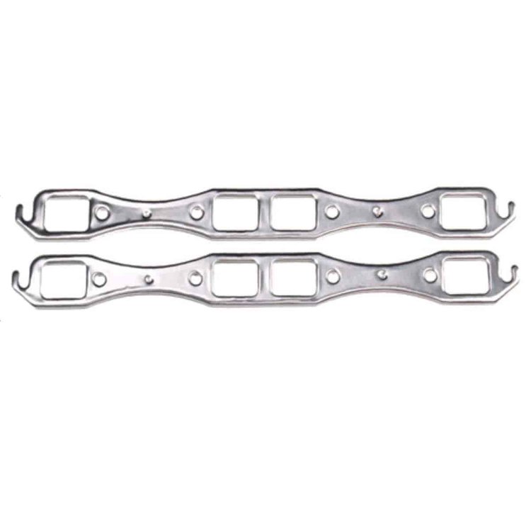 Seal-4-Good Rectangle Port Header Gasket Set Big Block Chrysler RB V8 383-440