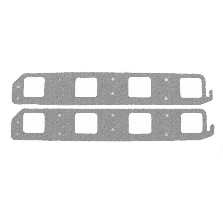 Graph-Flex Rectangle Port Header Gasket Set Chrysler 426 HEMI V8