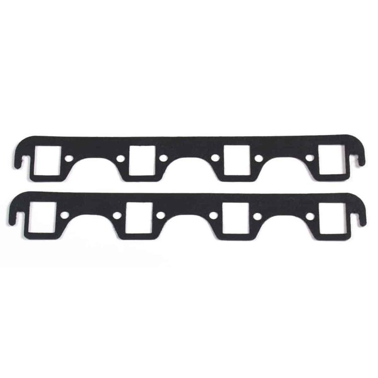 XX Carbon Rectangle Port Header Gasket Set Small Block Ford V8 221-351