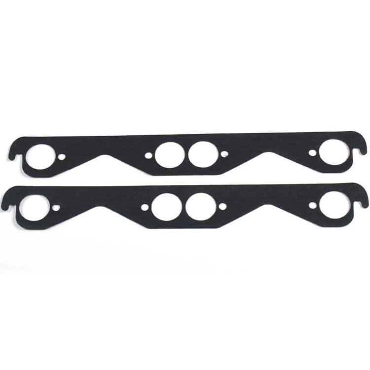 XX Carbon Round Port Header Gasket Set Small Block Chevy Vortec V8