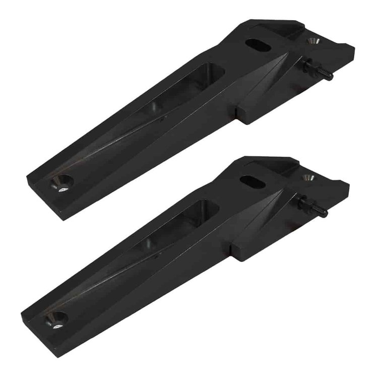 Tailgate Hinges Jeep Wrangler TJ Black