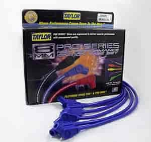 8mm Spiro Pro Ignition Wire Set Custom Fit 6 cyl. Blue