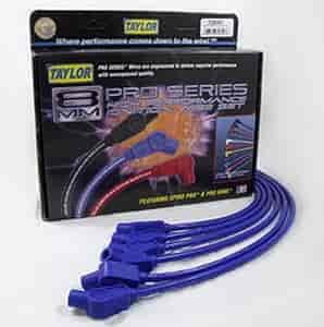 8mm Spiro Pro Ignition Wire Set Custom Fit 6 cyl. Blue