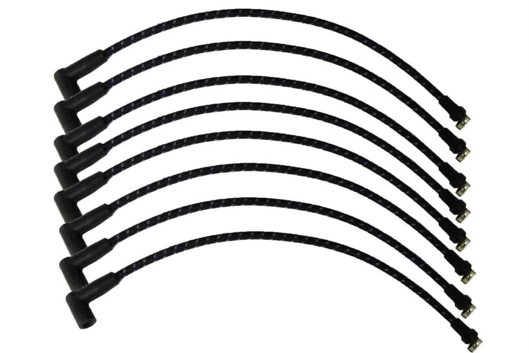 7MM SP CLOTH WIRE BLACK W