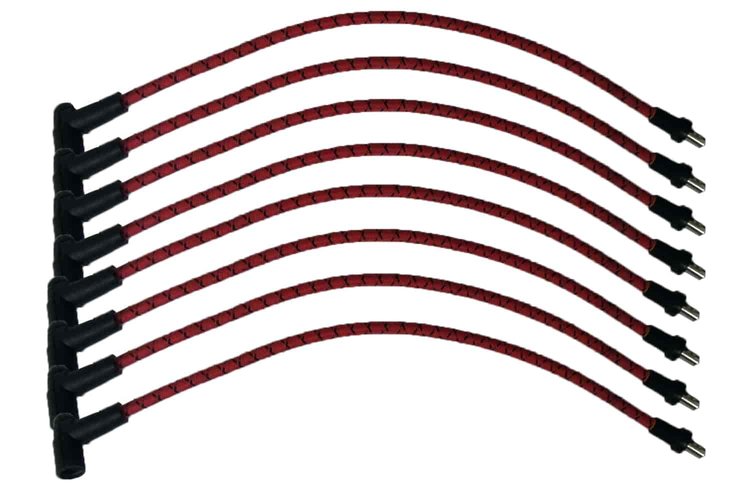 7MM SP CLOTH WIRE RED W/B