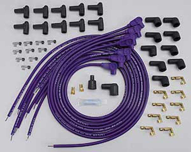 Spiro Pro 8mm Spark Plug Wires Universal Fit, 8 cyl