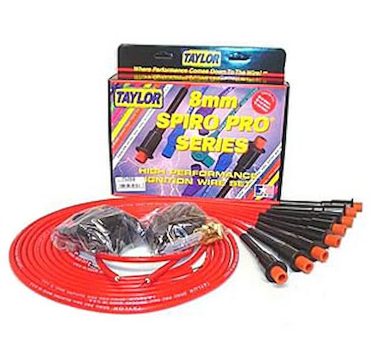 Spiro Pro 8mm Spark Plug Wires Universal Fit, 8 cyl
