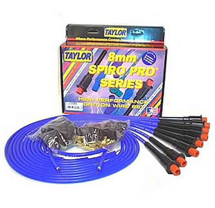 Spiro Pro 8mm Spark Plug Wires Universal Fit, 8 cyl