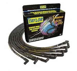 ThunderVolt S-50 8.2mm Sleeved Race-Fit Wire Set Small Block Chevy (Under Headers)