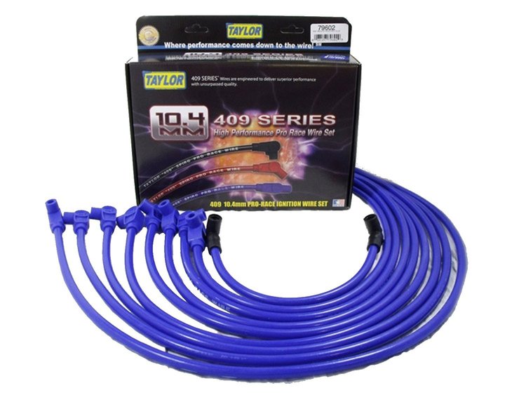 409 Pro Race 10.400 mm Spark Plug Wires Big Block Chevy (Under Headers)