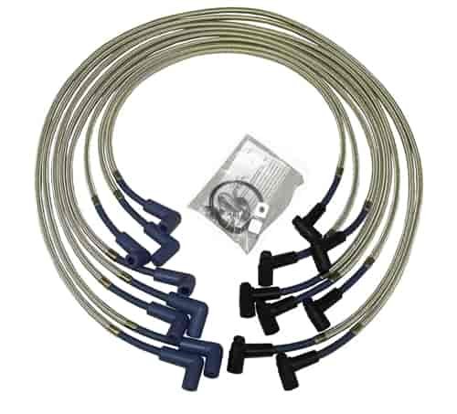 SST Sheilded 8mm Ignition Wire Set All Years GM V8 283-400