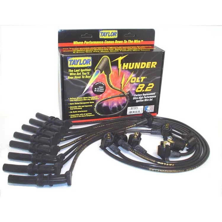 ThunderVolt 8.2mm Spark Plug Wires 1999-2000 Ford Pickup/Van 4.6L