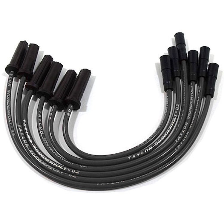 ThunderVolt 8.2mm Spark Plug Wires 2001-09 Dodge Caravan 3.3L/3.8L