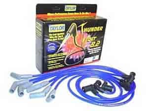 ThunderVolt 8.2mm 40 ohm Ferrite Core Performance Ignition Wire Set Custom Fit Blue