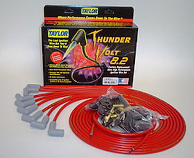 ThunderVolt 8.2mm Spark Plug Wires Universal Fit, 8-Cylinder