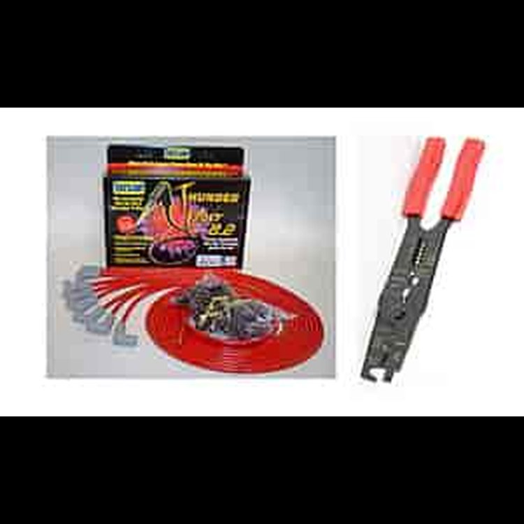 ThunderVolt 8.2mm Spark Plug Wires Universal Fit, 8-Cylinder