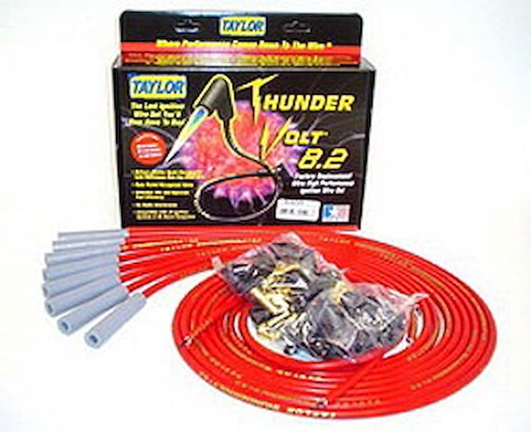 ThunderVolt 8.2mm Spark Plug Wires Universal Fit, 8-Cylinder
