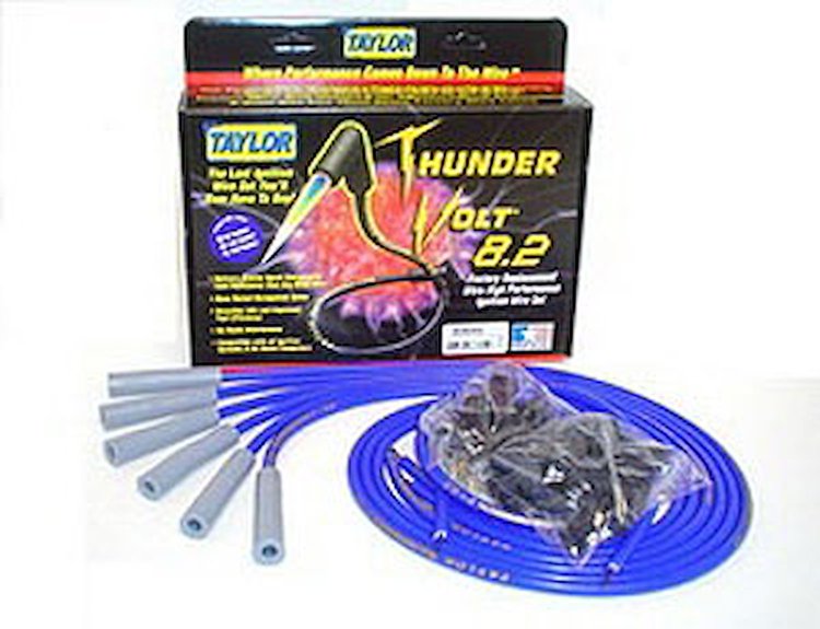ThunderVolt 8.2mm Spark Plug Wires Universal Fit, 6-Cylinder