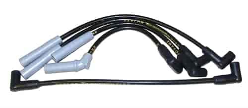 ThunderVolt 8.2mm 40 ohm Ferrite Core Performance Ignition Wire Set Custom Fit Black