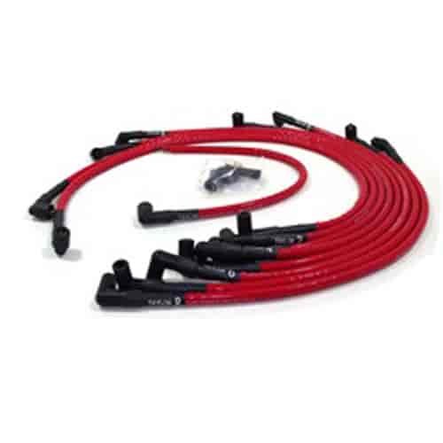 ThunderVolt 8.2mm Sleeved Race-Fit Wire Set Small Block Chevy (Over Valve Covers)