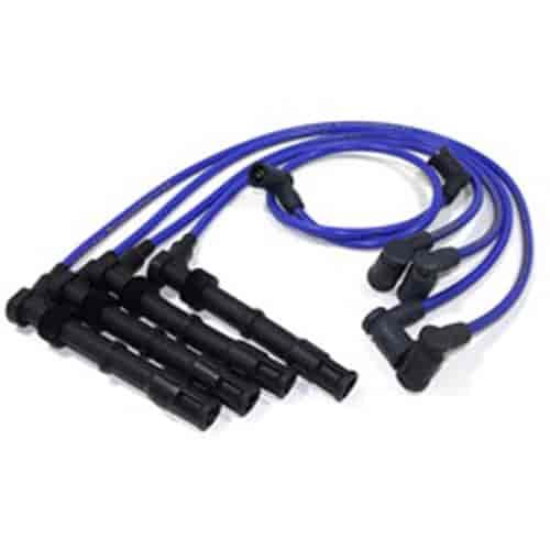 ThunderVolt 8.2mm Spark Plug Wires 1987-92 VW Passat/Golf/Jetta 1.8L/2.0L (16V)