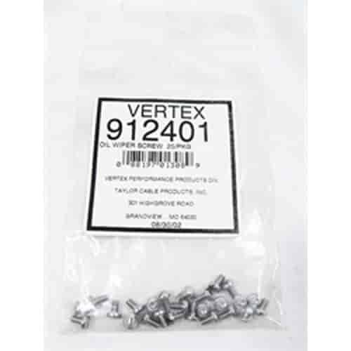 Oil Wiper Screw 3.5 x 8mm 25 Per Package
