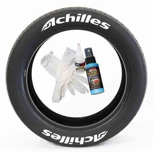 Achilles Tire Lettering Kit