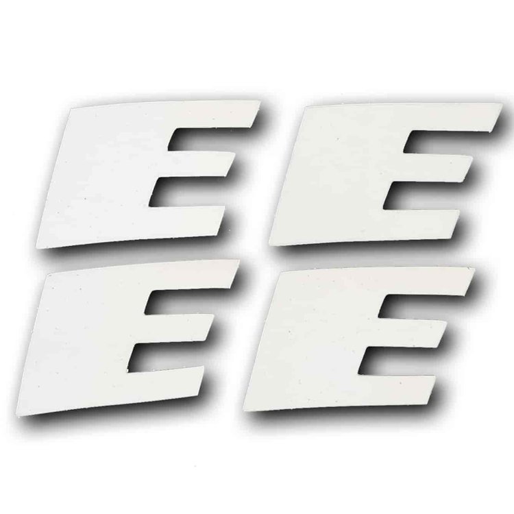 Letter E Tire Lettering Kit