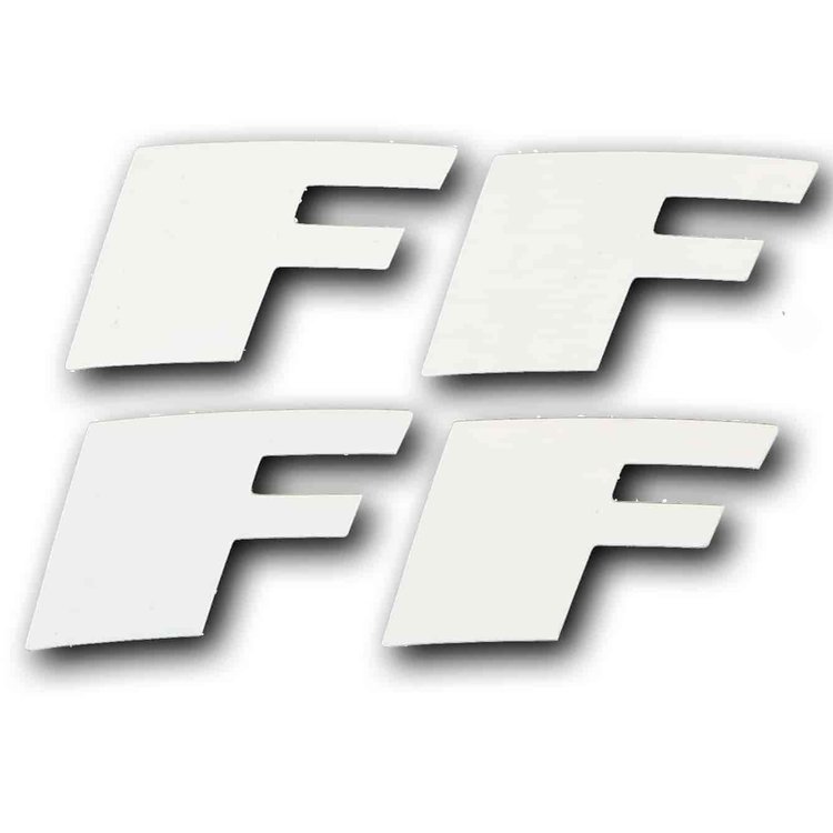 Letter F Tire Lettering Kit