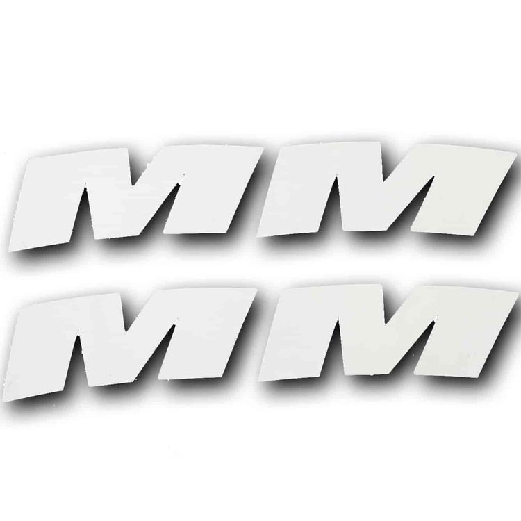 Letter M Tire Lettering Kit