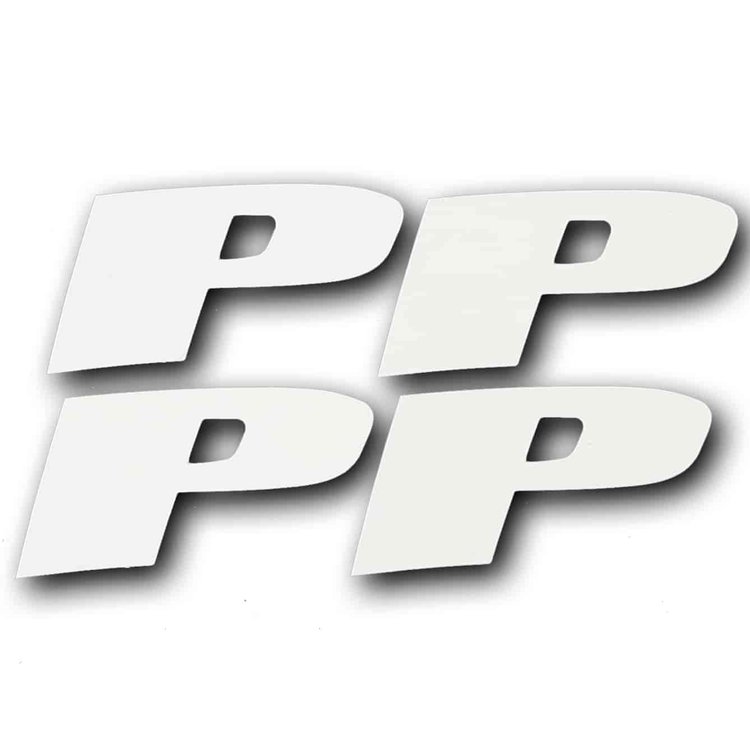 Letter P Tire Lettering Kit