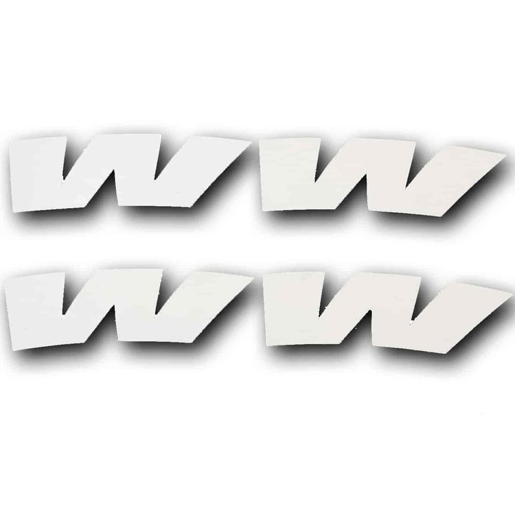 Letter W Tire Lettering Kit