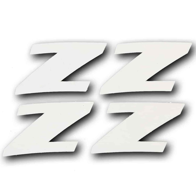 Letter Z Tire Lettering Kit