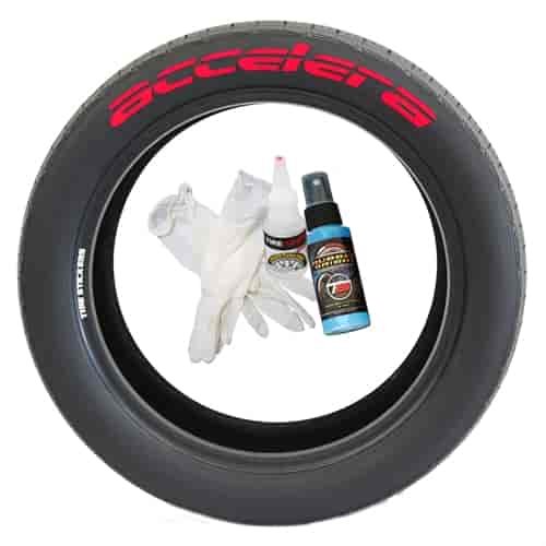 Accelera Tire Lettering Kit
