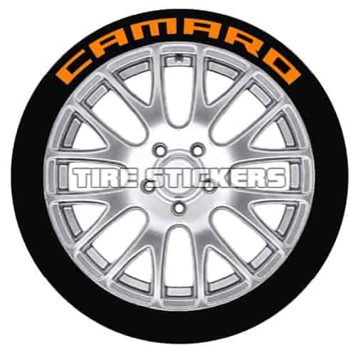 Camaro Tire Lettering Kit