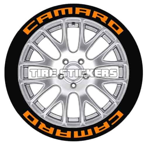 Camaro Tire Lettering Kit