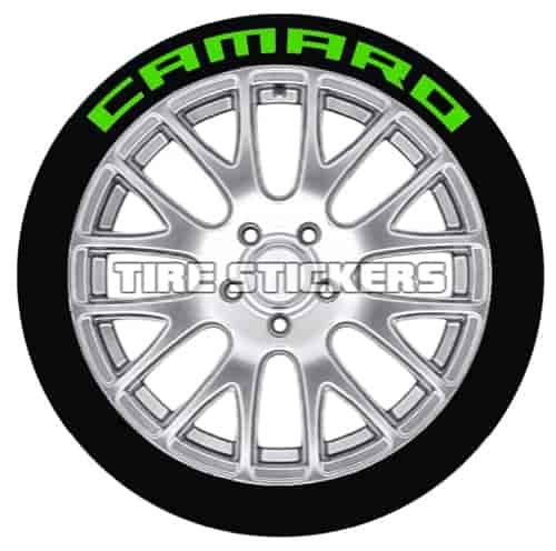 Camaro Tire Lettering Kit